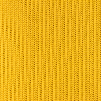 Schwerer Baumwoll Strick Ocker/Senf